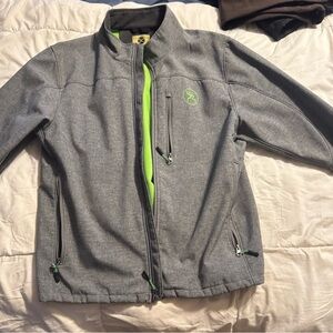 Hooey Gray and Green Lightweight Jacket